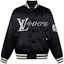 Buy LOUIS VUITTON SS24 Pharrell Kolaborasi Jaket Baseball Bergaris Hitam Bordir. 1AFHWP