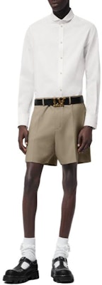 路易威登 SS24 Pharrell 聯名款 米色羊毛修身短褲 1AFIZ0 Lookbook 路易威登 SS24 Pharrell 聯名款 米色羊毛修身短褲 1AFIZ0