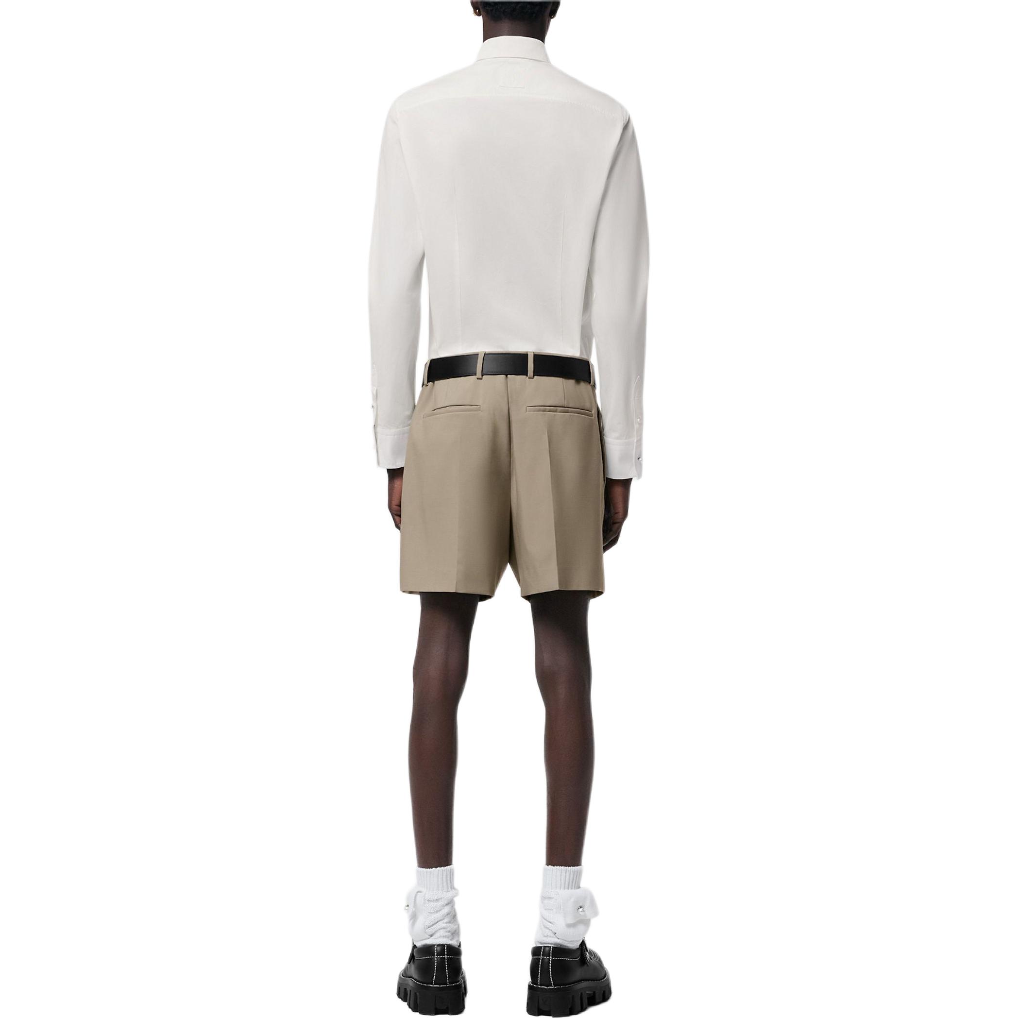 Louis Vuitton SS24 Pharrell Exclusive Beaded Button Slim Fit Shirt White Mens. 1AFJE4 圖 4