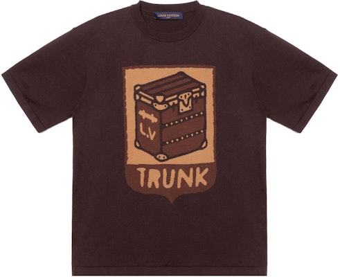 루이비통 SS24 퍼렐 레터 카툰 프린트 루즈핏 티 브라운 1AFIWW Order 루이비통 SS24 퍼렐 레터 카툰 프린트 루즈핏 티 브라운 1AFIWW