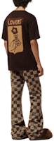 路易威登 SS24 Pharrell 字母卡通印花寬版T恤 棕色 1AFIWW Purchase 路易威登 SS24 Pharrell 字母卡通印花寬版T恤 棕色 1AFIWW