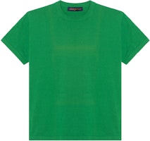 LOUIS VUITTON SS24 Solid Color Crew Neck Casual T-Shirt Green 1AFIU3 LOUIS VUITTON SS24 Solid Color Crew Neck Casual T-Shirt Green 1AFIU3
