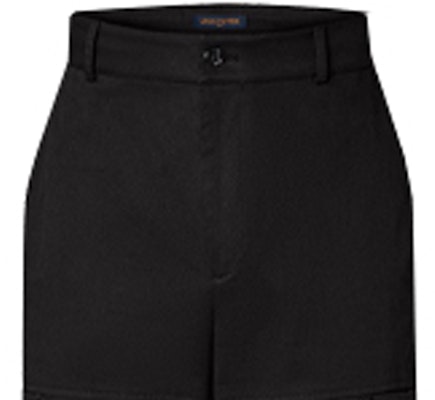 Pantalones Cargo Negros Rectos Louis Vuitton SS24 Hombre Twill Sólido Talle Medio 1AFATD Sizing Pantalones Cargo Negros Rectos Louis Vuitton SS24 Hombre Twill Sólido Talle Medio 1AFATD