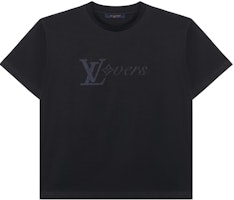LOUIS VUITTON SS25 Logo Crewneck T-Shirt Black 1AGTSB LOUIS VUITTON SS25 Logo Crewneck T-Shirt Black 1AGTSB