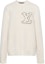 Buy LOUIS VUITTON SS25 Spring Summer Monogram Pullover Sweater White. 1AHEC0