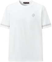 LOUIS VUITTON SS25 Alphabet Print Loose Fit White Tee 1AFQS9 LOUIS VUITTON SS25 Alphabet Print Loose Fit White Tee 1AFQS9