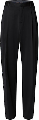 LOUIS VUITTON SS25 Celana Knit Hitam Bordir Desain Lipit Track Pants 1AGTNI Buy LOUIS VUITTON SS25 Celana Knit Hitam Bordir Desain Lipit Track Pants 1AGTNI