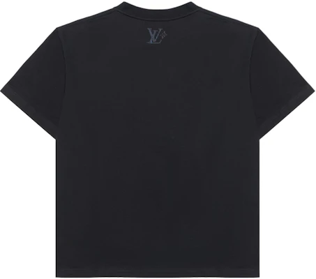 LOUIS VUITTON SS25 Logo Crewneck Short Sleeve T-Shirt Black 1AGTSD Lookbook LOUIS VUITTON SS25 Logo Crewneck Short Sleeve T-Shirt Black 1AGTSD