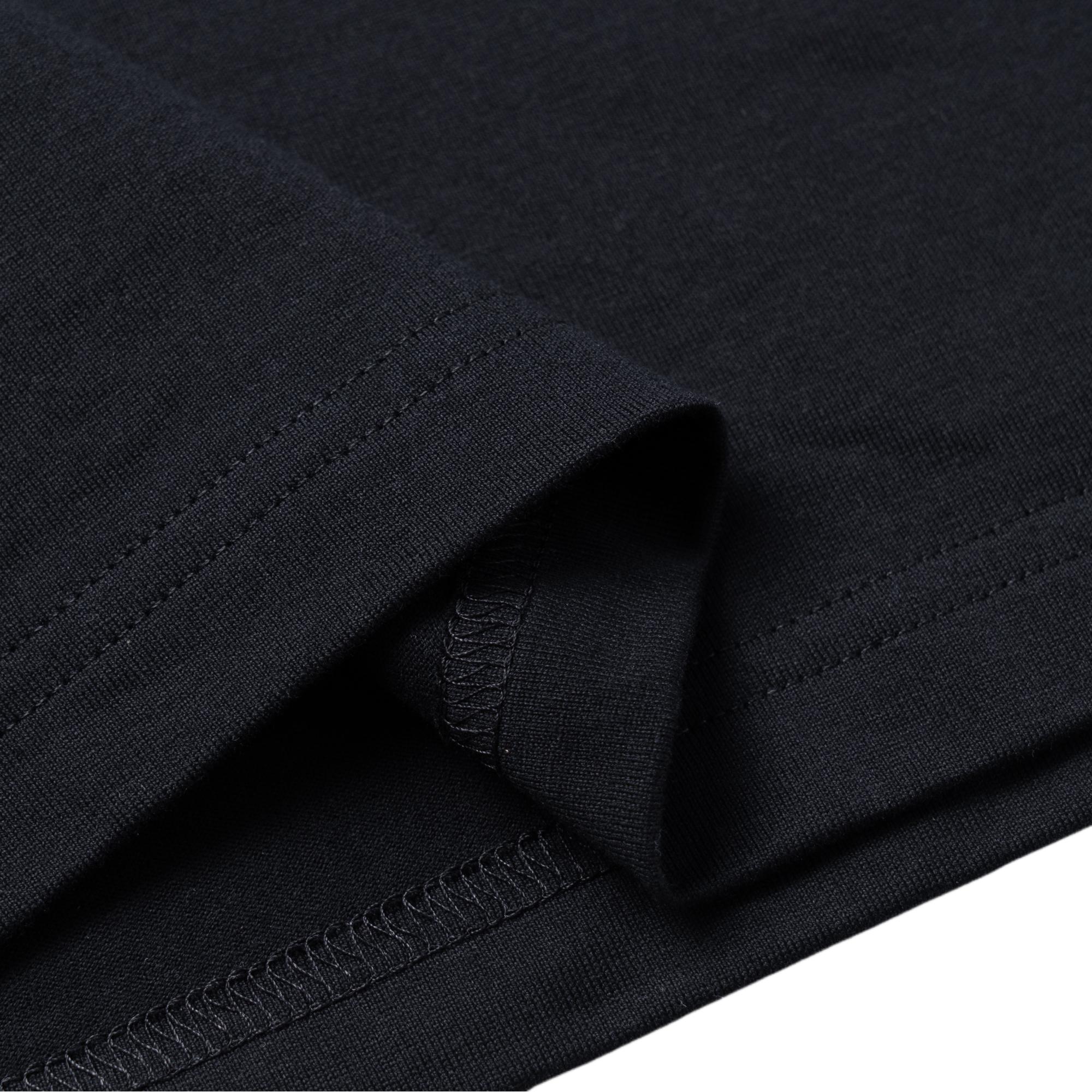 LOUIS VUITTON SS25 Logo Crewneck Short Sleeve T-Shirt Black 1AGTSD 圖 8