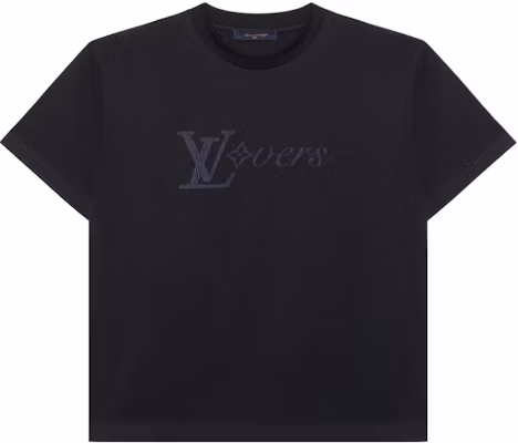LOUIS VUITTON SS25 Logo Crewneck T-Shirt Black 1AGTSC Buy LOUIS VUITTON SS25 Logo Crewneck T-Shirt Black 1AGTSC
