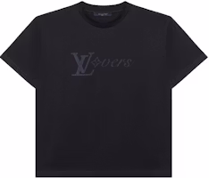 LOUIS VUITTON SS25 Logo Crewneck T-Shirt Black Spring Collection 1AGTSH LOUIS VUITTON SS25 Logo Crewneck T-Shirt Black Spring Collection 1AGTSH