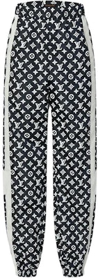 Pantalones Jogger de Punto Negro con Logo LOUIS VUITTON SS25 para Hombre. 1AFWQD Order Pantalones Jogger de Punto Negro con Logo LOUIS VUITTON SS25 para Hombre. 1AFWQD