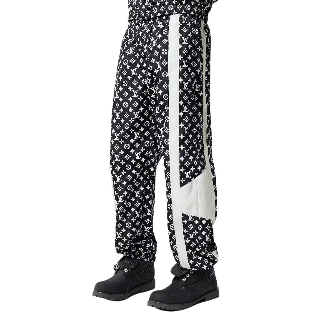 Purchase Pantalones Jogger de Punto Negro con Logo LOUIS VUITTON SS25 para Hombre. 1AFWQD