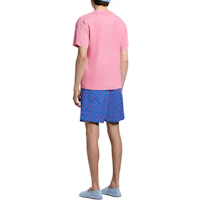Details for ルイ・ヴィトン SS25 モノグラム エラスティック ウエスト ドローストリング ショーツ ブルー 1AHVZR