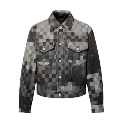 LOUIS VUITTON SS25 Spring Summer Single-Breasted Distressed Jacket Multicolor 1AHEBH