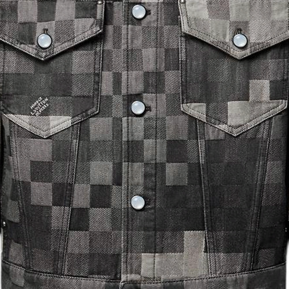 Details for LOUIS VUITTON SS25 Spring Summer Single-Breasted Washed Jacket Multicolor 1AHEBF