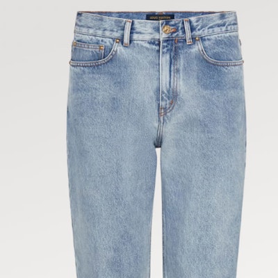 루이비통 스탠다드 포켓 워싱 데님 진 블루 1A7XZ Purchase 루이비통 스탠다드 포켓 워싱 데님 진 블루 1A7XZ