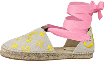 Louis Vuitton Starboard Espadrilles 'Pink' 1A8GCW Louis Vuitton Starboard Espadrilles 'Pink' 1A8GCW