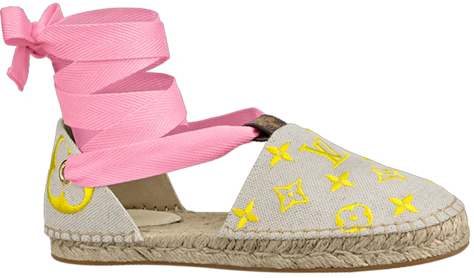 Louis Vuitton Starboard Espadrilles 'Pink' 1A8GCW Order Louis Vuitton Starboard Espadrilles 'Pink' 1A8GCW