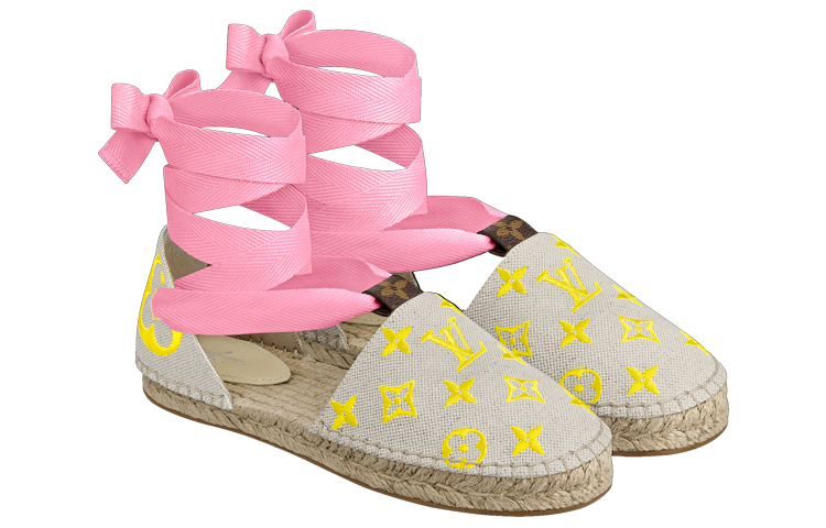 Lookbook Louis Vuitton Starboard Espadrilles 'Pink' 1A8GCW