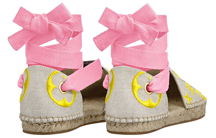 Purchase Louis Vuitton Starboard Espadrilles 'Pink' 1A8GCW