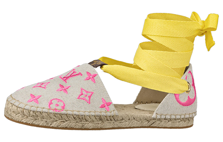 Order Louis Vuitton Starboard Sandals 'Beige Pink Yellow' 1A8GC2