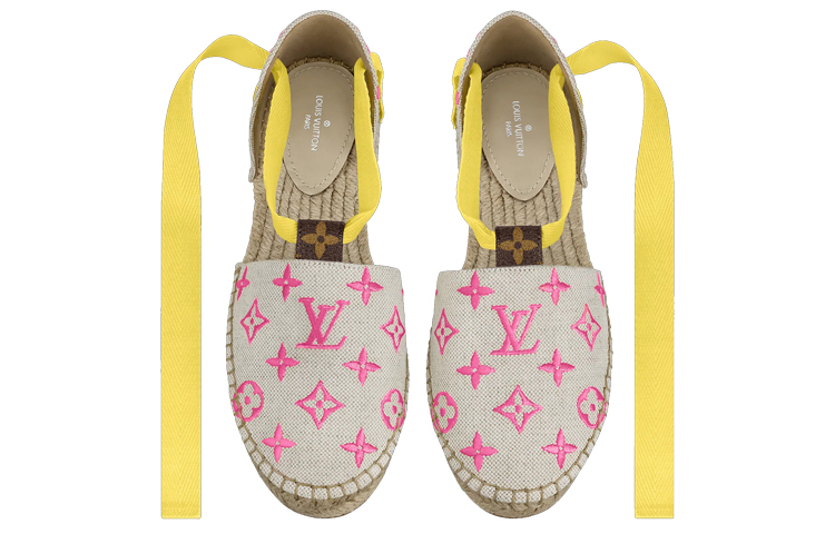 Purchase Louis Vuitton Starboard Sandals 'Beige Pink Yellow' 1A8GC2