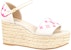 Louis Vuitton Starboard Wedge Sandal 'Merah Jambu Terang' 1A8JM6
