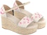 Louis Vuitton Starboard Wedge Sandal 'Merah Jambu Terang' 1A8JM6