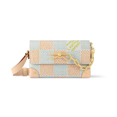 Louis Vuitton Steamer Wearable Wallet Damier Heritage White