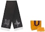 Details for LOUIS VUITTON 縫紉圖案印花羊絨圍巾 男女適用. M77981