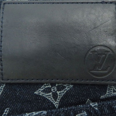 루이 비통 스트레이트 프린트 청바지 블루 1A47WG Shop 루이 비통 스트레이트 프린트 청바지 블루 1A47WG