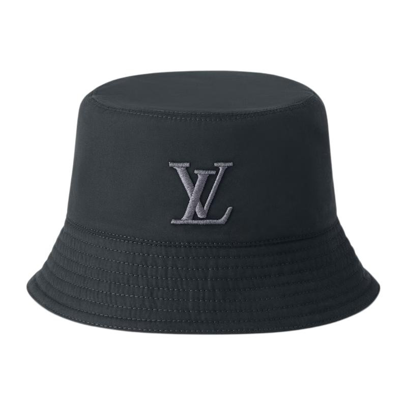 LOUIS VUITTON Street Style Black Cotton Bucket Hat M5059L