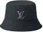 Buy Louis Vuitton Street Style Cotton Bucket Hat Black for Men M5059