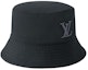 Lookbook Louis Vuitton Street Style Cotton Bucket Hat Black for Men M5059