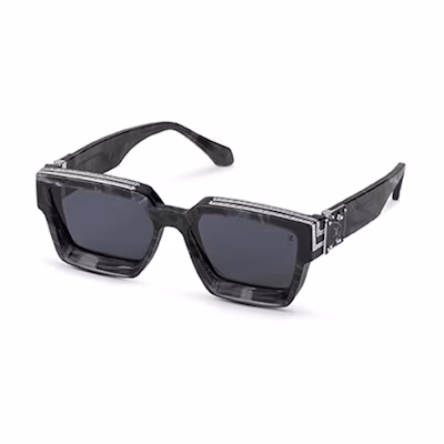 LOUIS VUITTON Stylish Square Acetate Fashion Sunglasses Z1326E