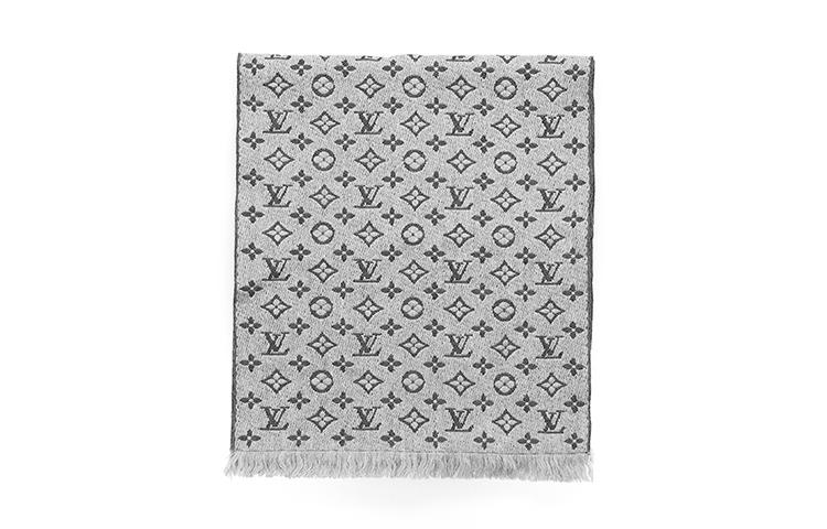 Louis Vuitton Stylish Wool Knit Scarf in Gray for Men M70932 圖 3