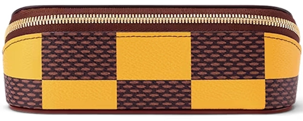 Louis Vuitton Sunglasses Pouch GM Damier Pop Yellow Buy Louis Vuitton Sunglasses Pouch GM Damier Pop Yellow