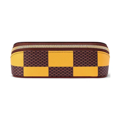 Louis Vuitton Sunglasses Pouch GM Damier Pop Yellow