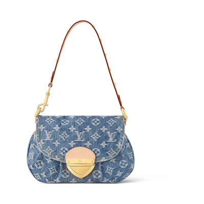 Louis Vuitton Sunset Bag Monogram Denim Blue