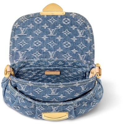 Louis Vuitton Sunset Bag Monogram Denim Blue Lookbook Louis Vuitton Sunset Bag Monogram Denim Blue