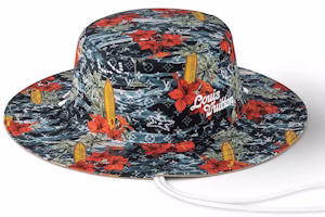 Louis Vuitton Surfin' Monogram Explorer Reversible Bucket Hat Navy Louis Vuitton Surfin' Monogram Explorer Reversible Bucket Hat Navy
