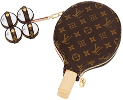 LOUIS VUITTON Table Tennis Paddle Bag Fashionable Portable with Zipper GI0746 LOUIS VUITTON Table Tennis Paddle Bag Fashionable Portable with Zipper GI0746
