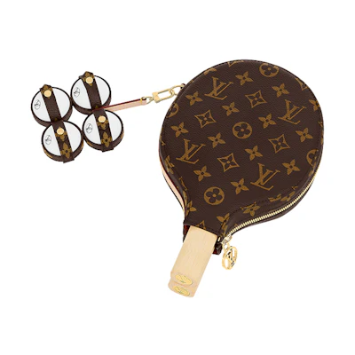 LOUIS VUITTON Table Tennis Paddle Bag Fashionable Portable with Zipper GI0746