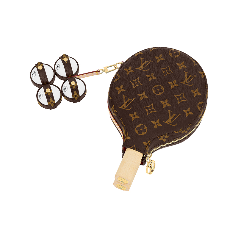 Order Bolsa de Palas LOUIS VUITTON Tenis de Mesa Moda Portátil con Cremallera GI0746