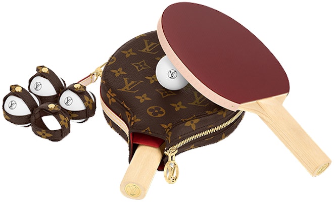 Bolsa de Palas LOUIS VUITTON Tenis de Mesa Moda Portátil con Cremallera GI0746 Lookbook Bolsa de Palas LOUIS VUITTON Tenis de Mesa Moda Portátil con Cremallera GI0746