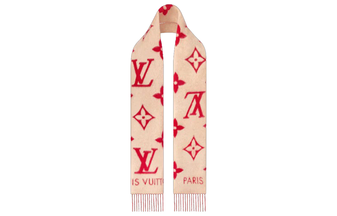 Purchase 路易威登 流苏山羊绒围巾 男女通用 M77385