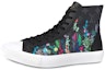 Buy Louis Vuitton Tattoo Ankle Sneakers 'Black Monogram with Garden' 1A7R2A