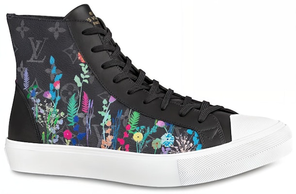 Louis Vuitton Tattoo Ankle Sneakers 'Black Monogram with Garden' 1A7R2A Order Louis Vuitton Tattoo Ankle Sneakers 'Black Monogram with Garden' 1A7R2A