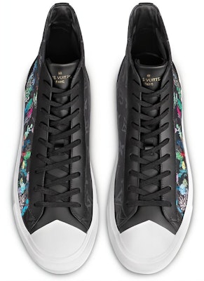 Louis Vuitton Tattoo Ankle Sneakers 'Black Monogram with Garden' 1A7R2A Shop Louis Vuitton Tattoo Ankle Sneakers 'Black Monogram with Garden' 1A7R2A
